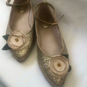 Joyfolie Penny flats - gold size:4